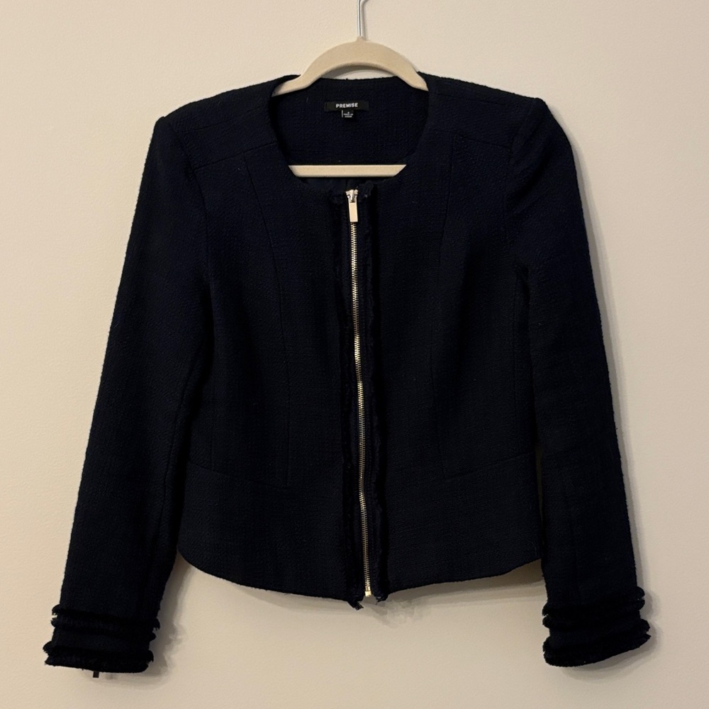 Elegant Navy Women's Jacket